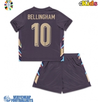 England Jude Bellingham #10 Replica Away Minikit Euro 2024 Short Sleeve (+ pants)